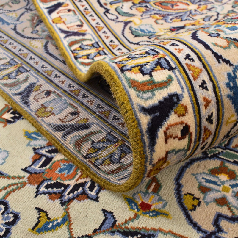 Perserteppich - Keshan - 350 x 249 cm - dunkelbeige
