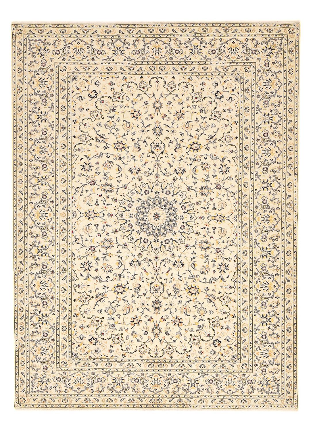 Perserteppich - Keshan - 343 x 243 cm - beige