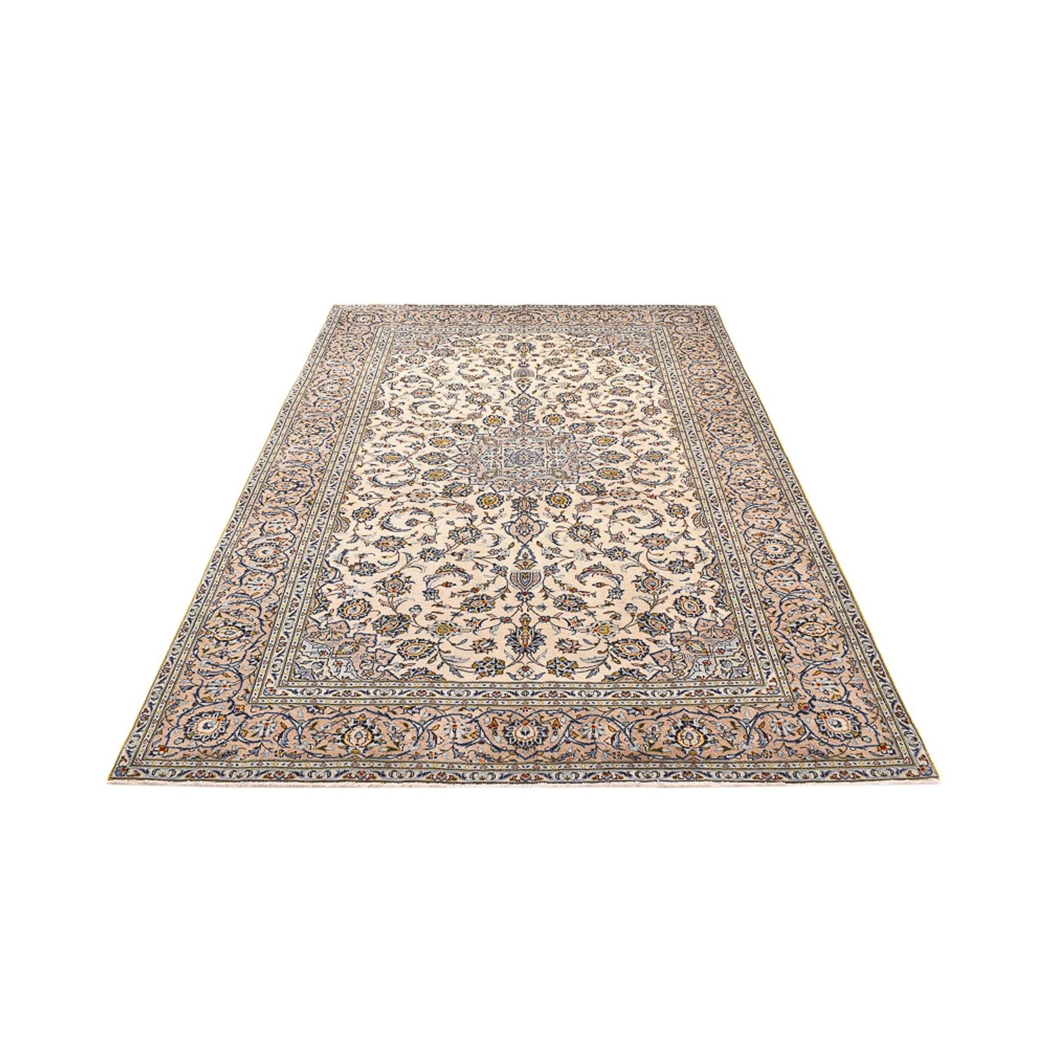 Perserteppich - Keshan - 290 x 190 cm - hellbeige