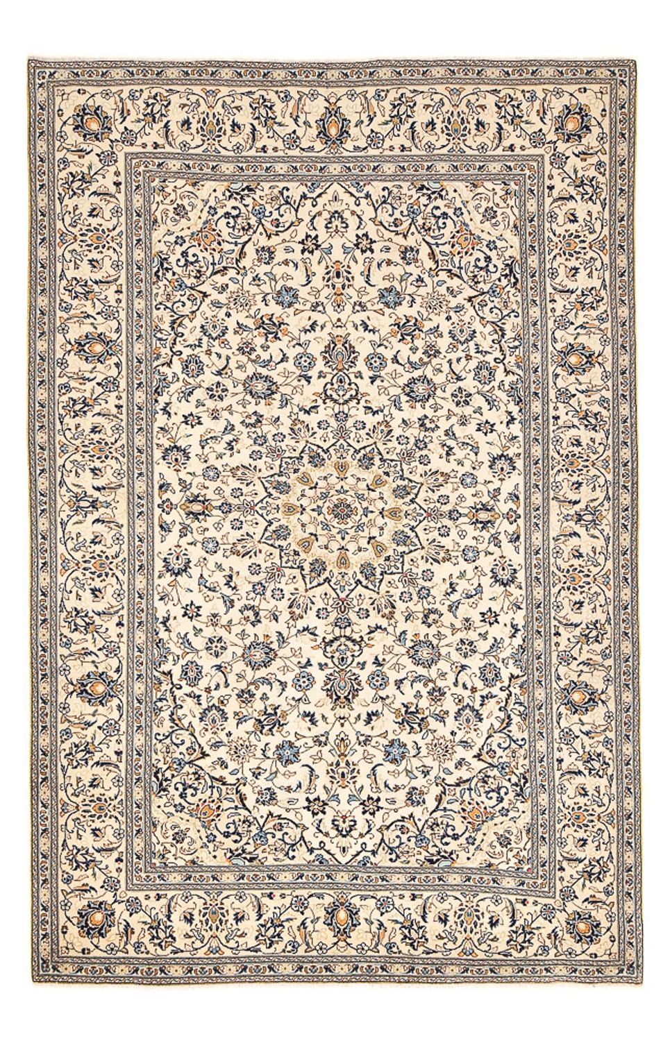 Perserteppich - Keshan - 310 x 196 cm - hellbeige