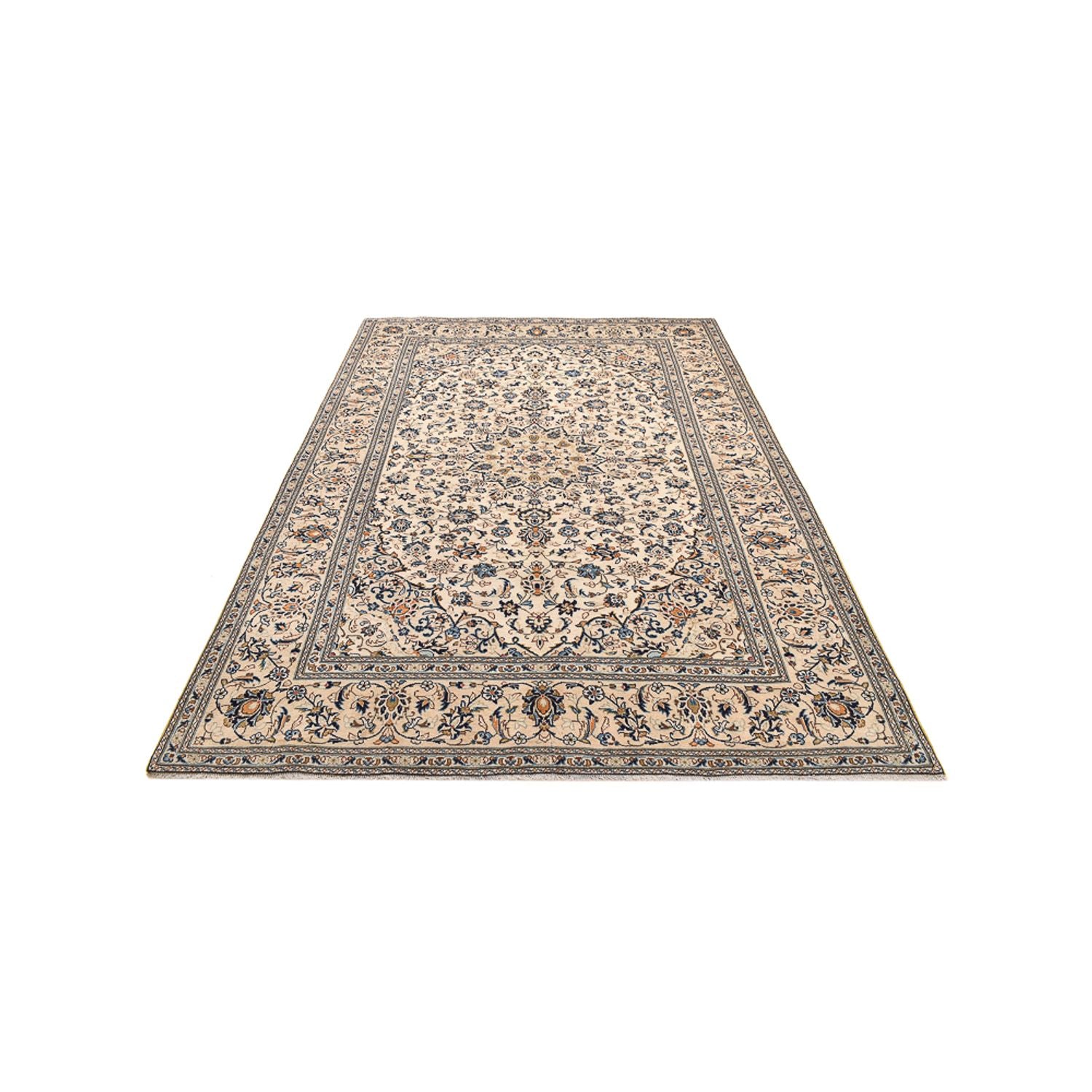 Perserteppich - Keshan - 310 x 196 cm - hellbeige