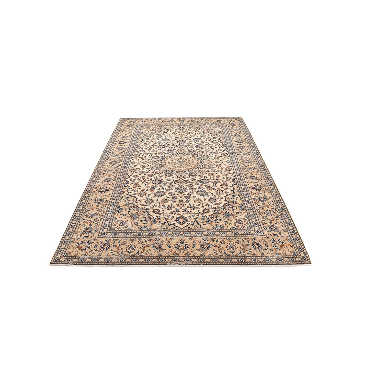 Perserteppich - Keshan - 293 x 201 cm - hellbeige