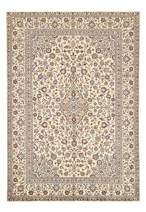 Perserteppich - Keshan - 295 x 196 cm - hellbeige