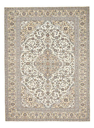 Perserteppich - Keshan - 400 x 288 cm - hellbeige