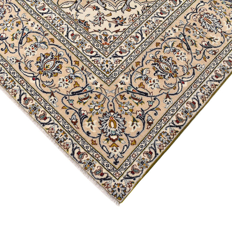 Perserteppich - Keshan - 400 x 288 cm - hellbeige