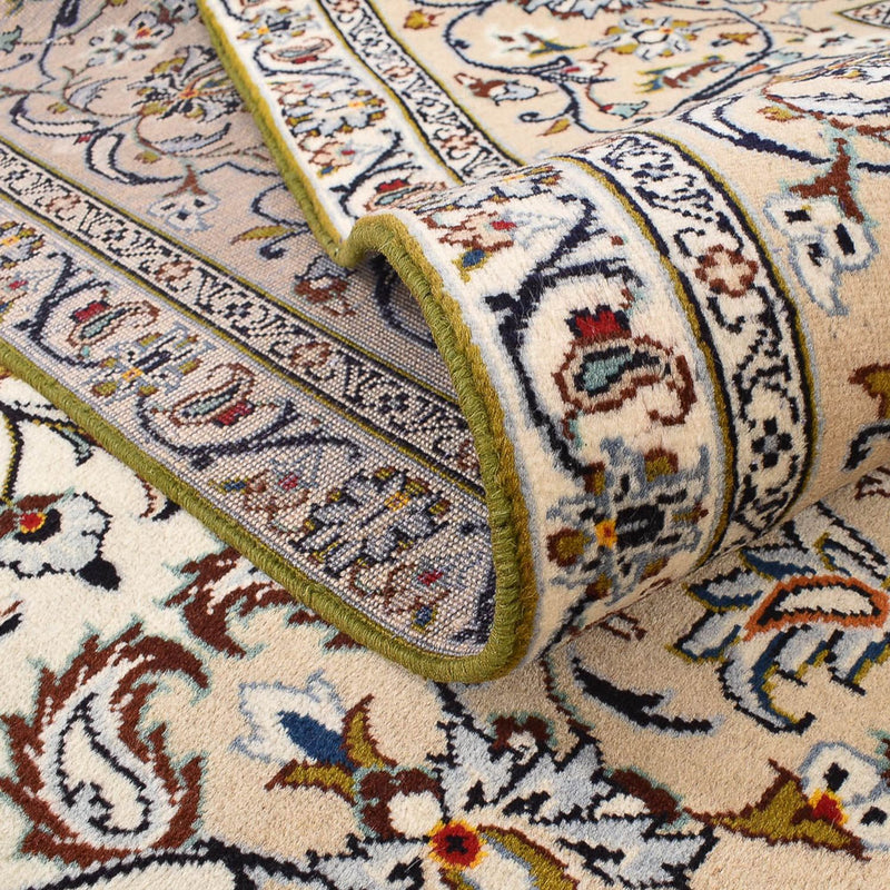 Perserteppich - Keshan - 400 x 288 cm - hellbeige