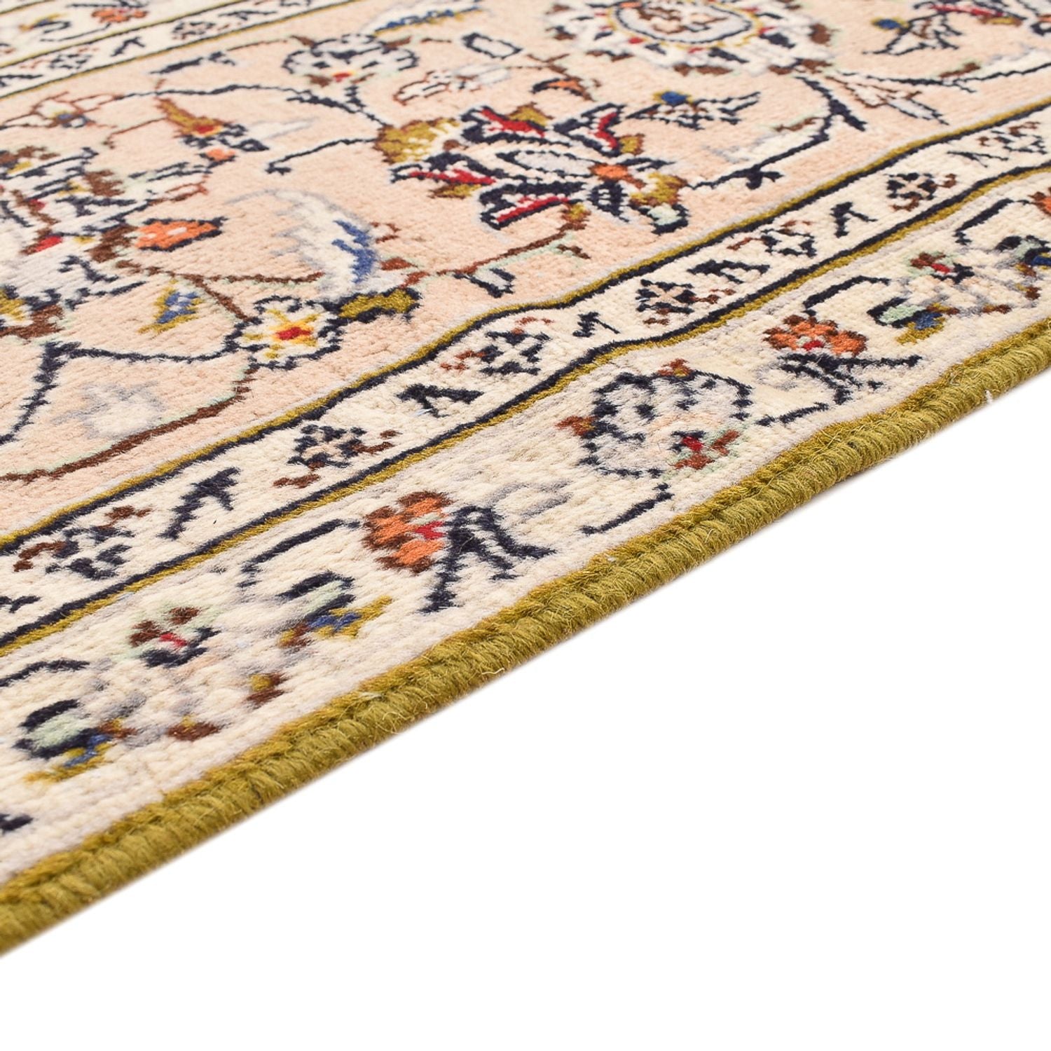 Perserteppich - Keshan - 308 x 208 cm - hellbeige