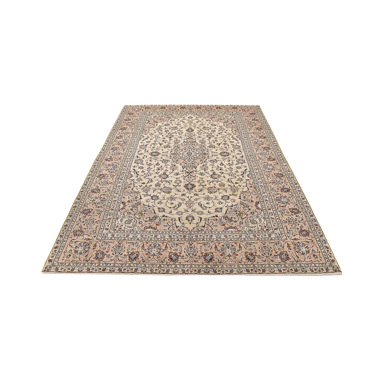 Perserteppich - Keshan - 308 x 208 cm - hellbeige
