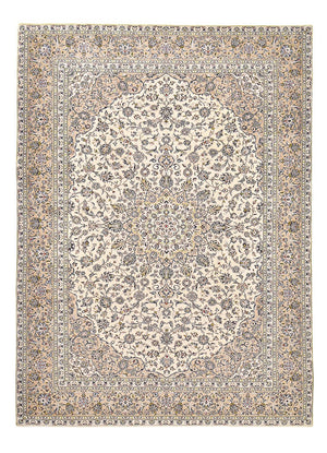 Perserteppich - Keshan - 403 x 282 cm - hellbeige