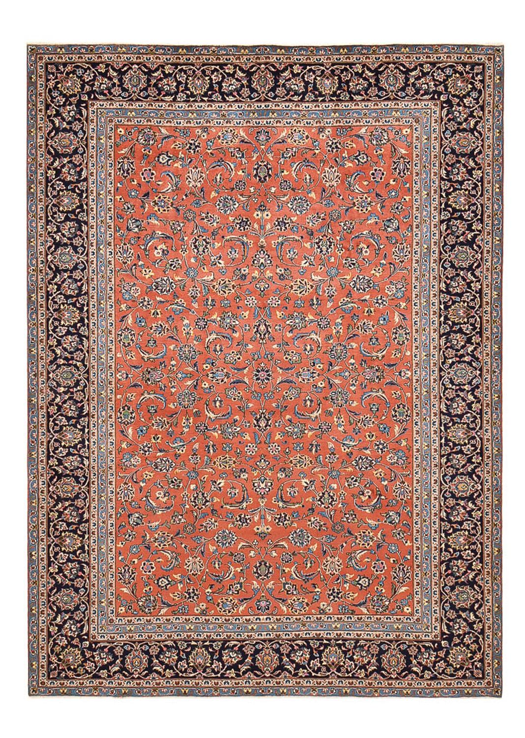 Perserteppich - Keshan - 336 x 243 cm - rot