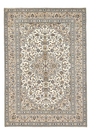 Perserteppich - Keshan - 360 x 246 cm - hellbeige