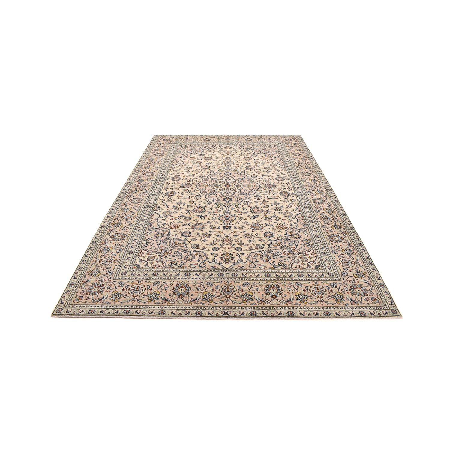 Perserteppich - Keshan - 352 x 242 cm - hellbeige