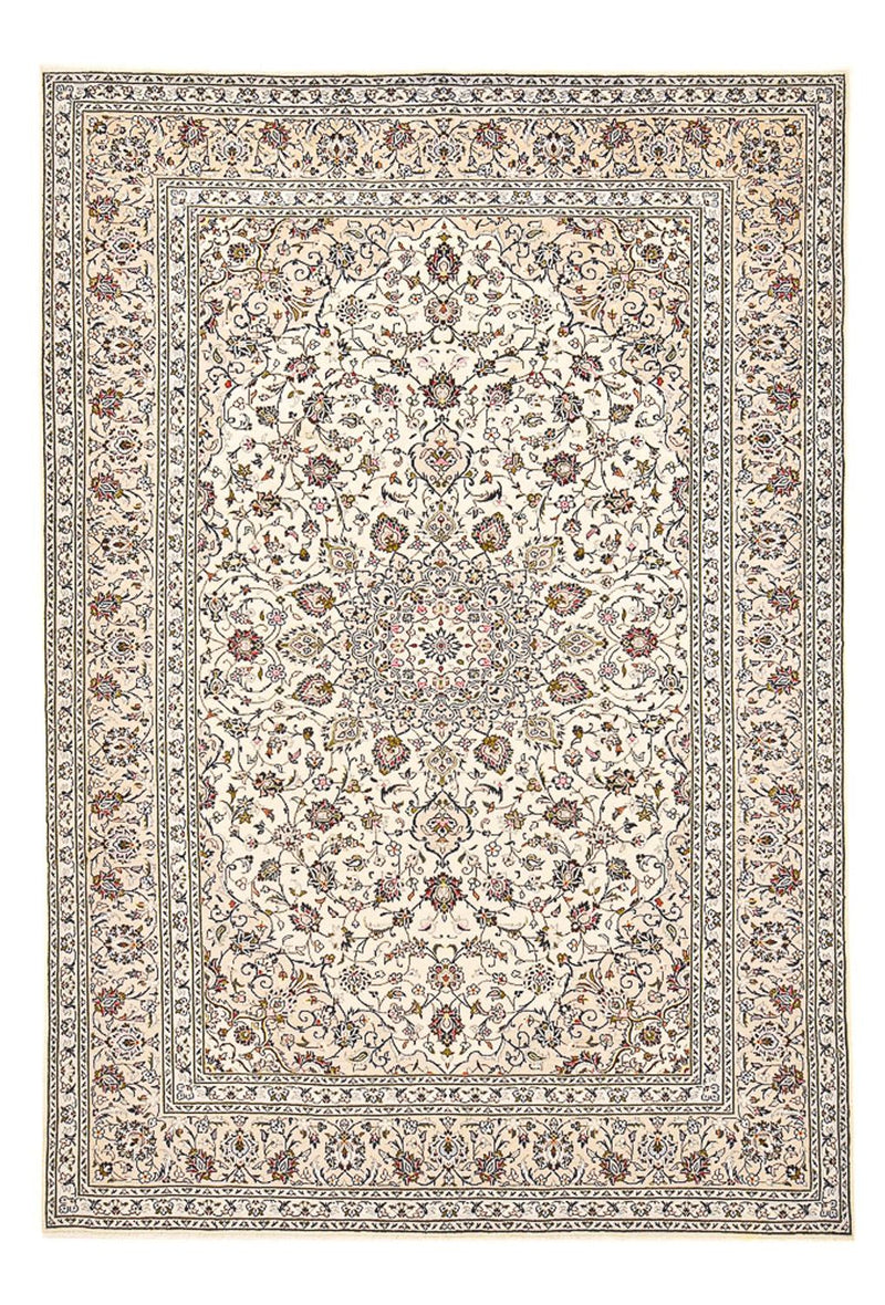 Perserteppich - Keshan - 356 x 242 cm - hellbeige