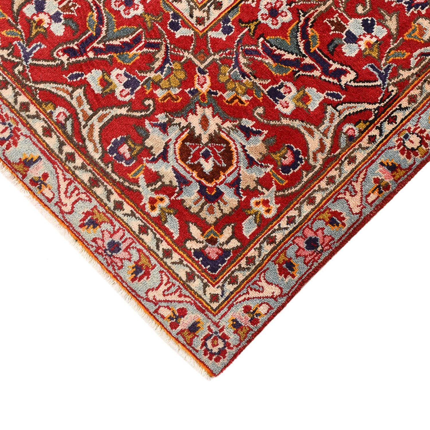 Perserteppich - Keshan - 374 x 265 cm - dunkelblau