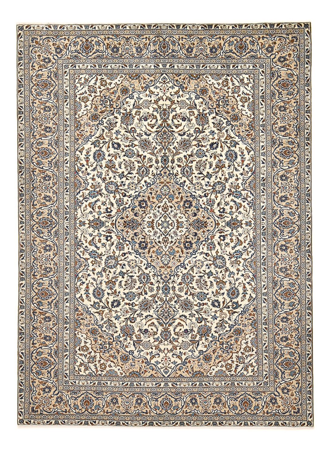 Perserteppich - Keshan - 345 x 235 cm - sand