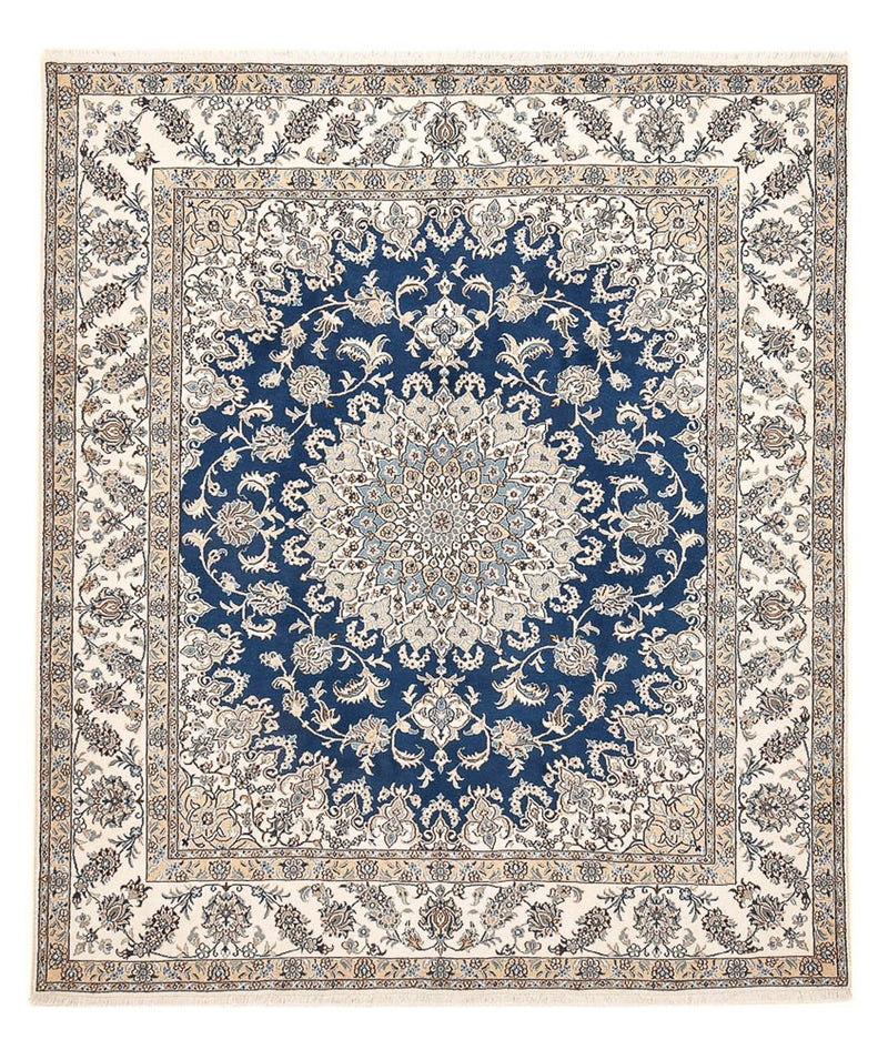 Perserteppich - Nain - 293 x 244 cm - blau