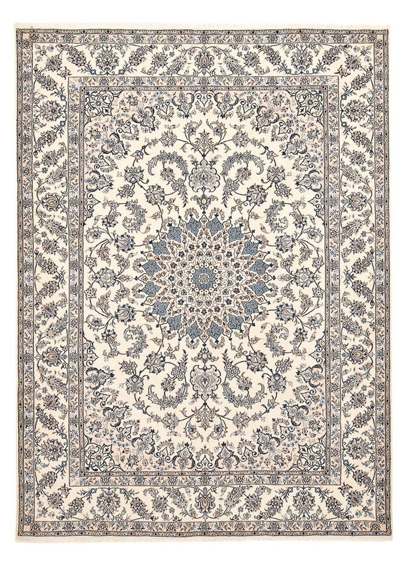 Perserteppich - Nain - 342 x 243 cm - hellbeige