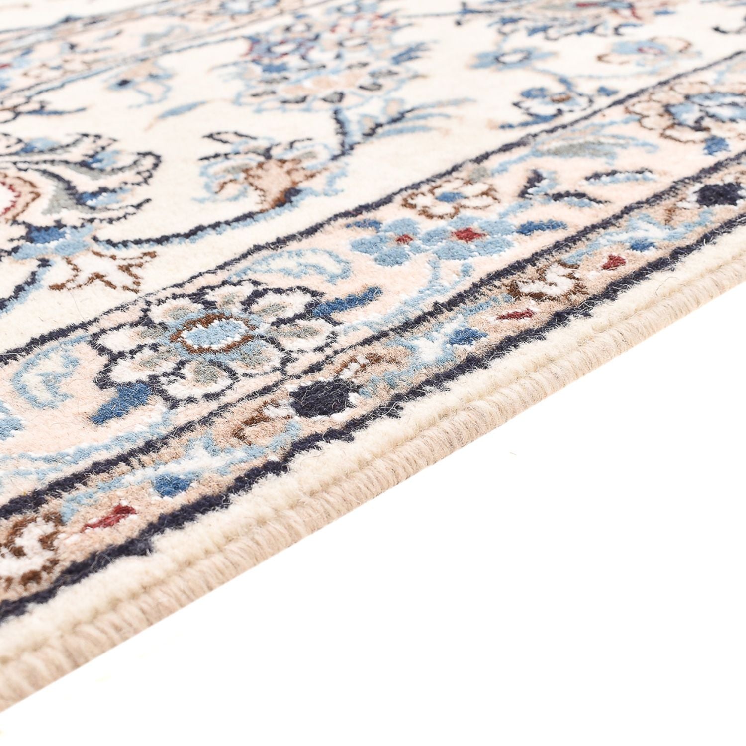 Perserteppich - Nain - 342 x 243 cm - hellbeige