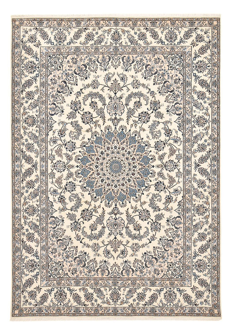 Perserteppich - Nain - 347 x 243 cm - hellbeige
