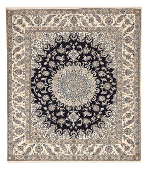 Perserteppich - Nain - 290 x 243 cm - dunkelblau