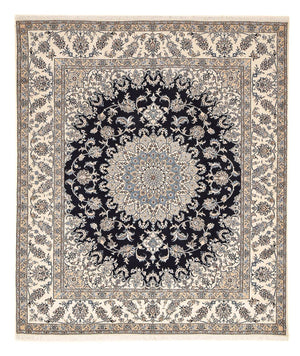 Perserteppich - Nain - 292 x 243 cm - dunkelblau