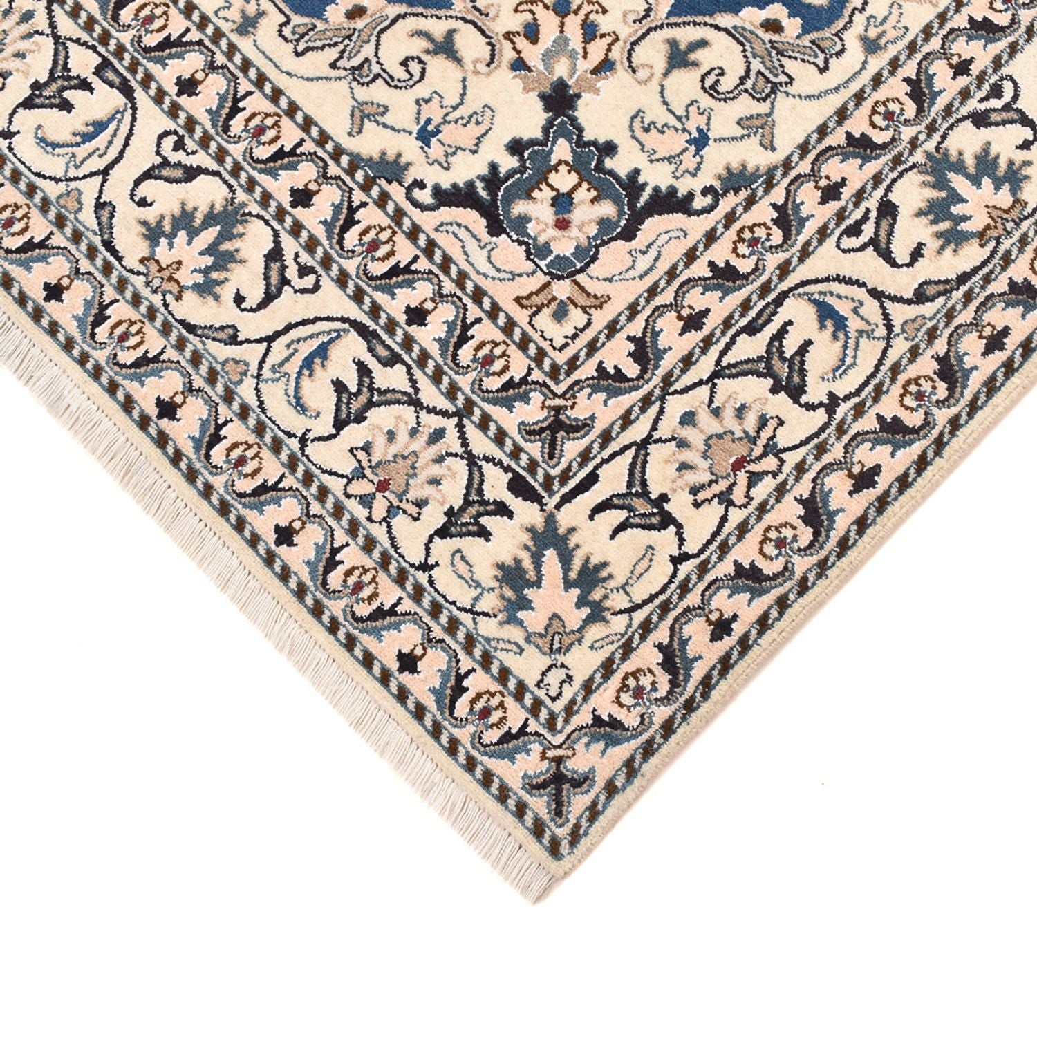 Perserteppich - Nain - 205 x 150 cm - blau
