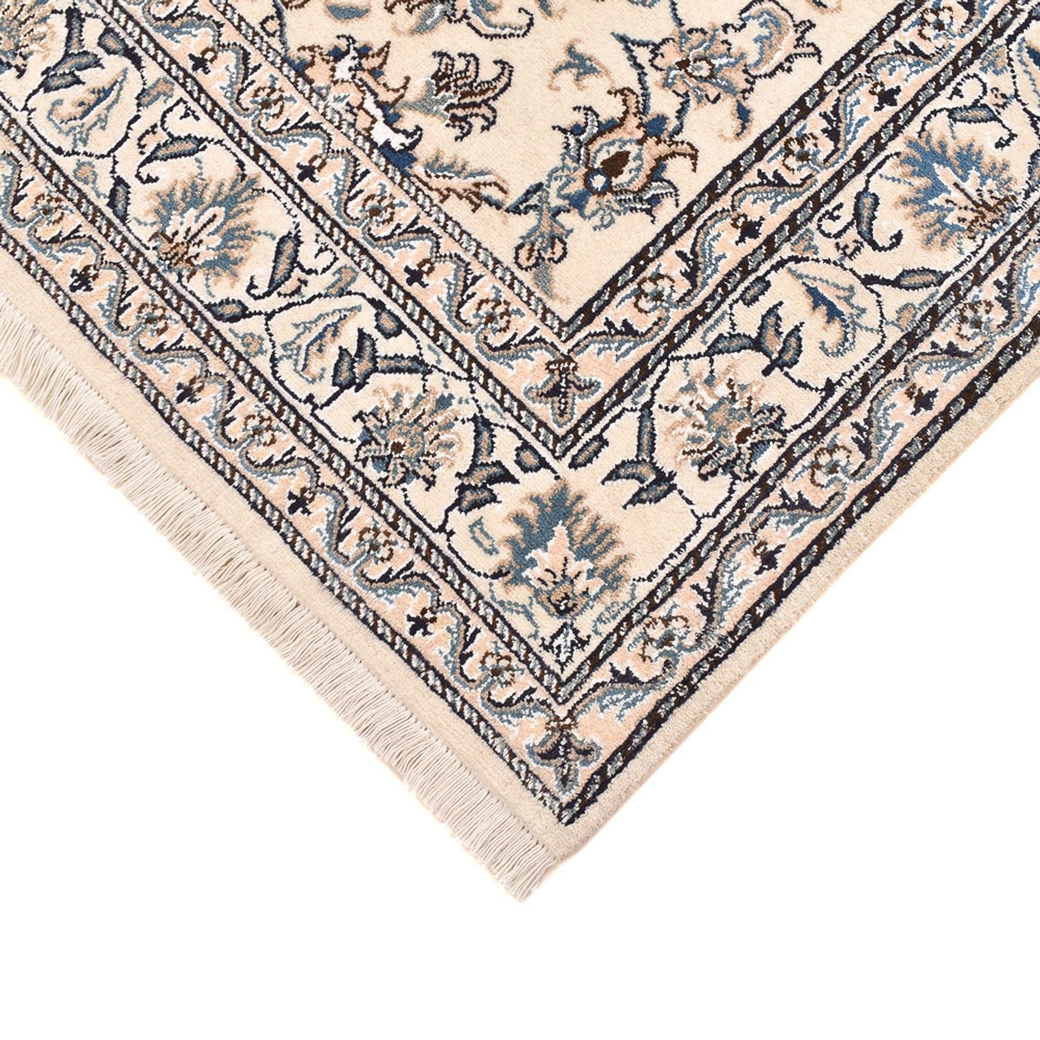 Perserteppich - Nain - 198 x 147 cm - hellbeige