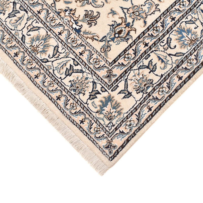 Perserteppich - Nain - 198 x 147 cm - hellbeige