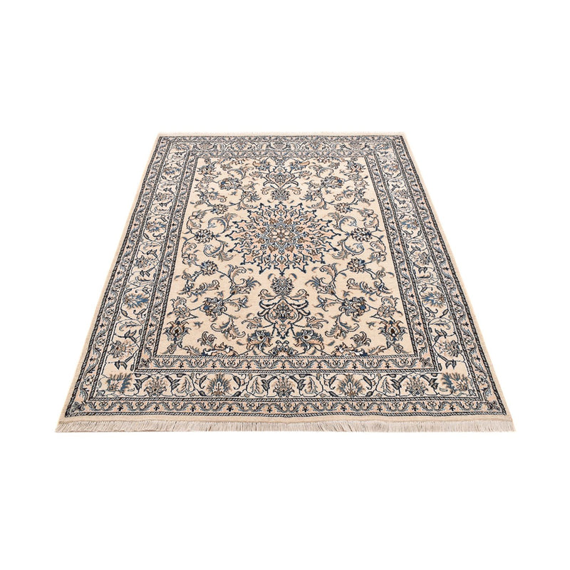 Perserteppich - Nain - 198 x 147 cm - hellbeige