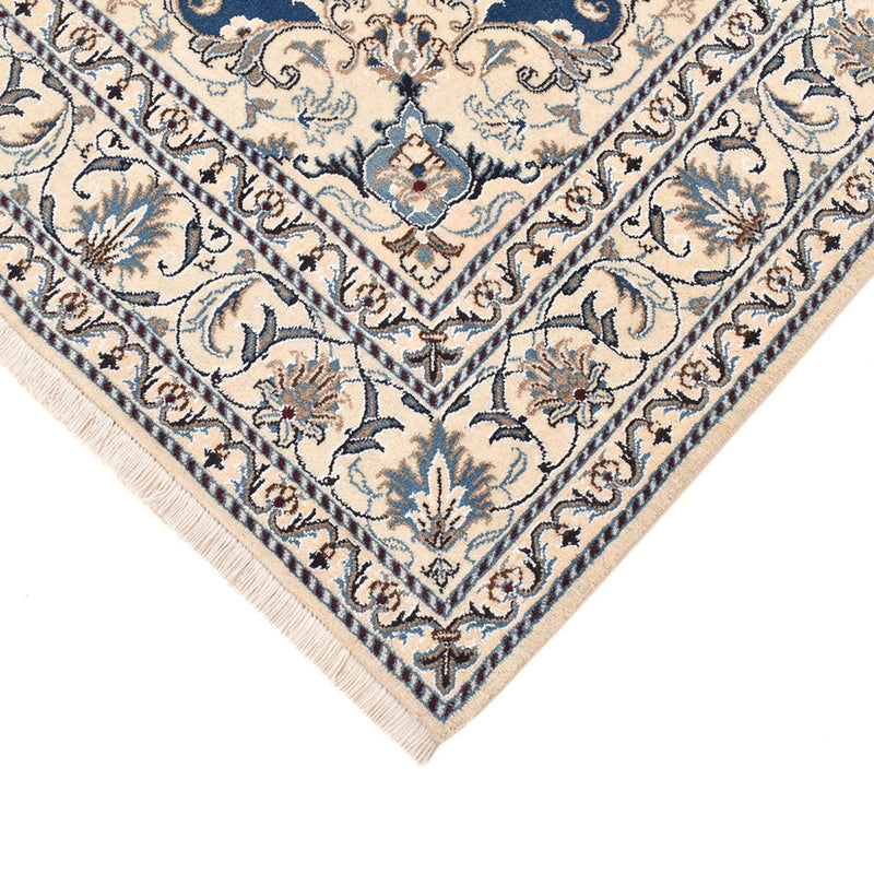 Perserteppich - Nain - 202 x 155 cm - dunkelblau