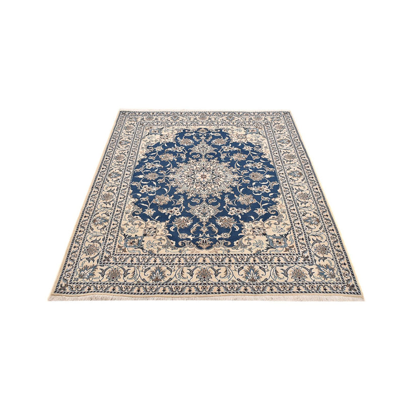 Perserteppich - Nain - 202 x 155 cm - dunkelblau