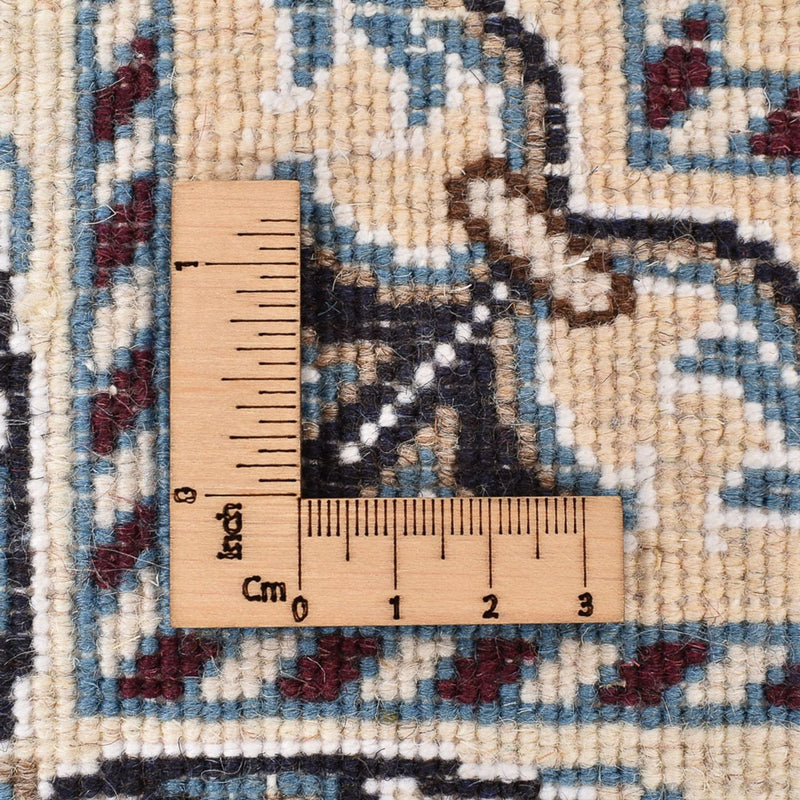 Perserteppich - Nain - 202 x 155 cm - dunkelblau