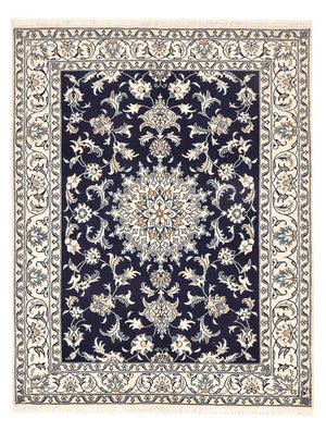 Perserteppich - Nain - 194 x 146 cm - dunkelblau