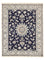 Perserteppich - Nain - 194 x 146 cm - dunkelblau