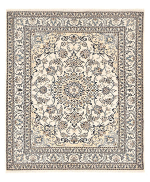 Perserteppich - Nain - 198 x 152 cm - hellbeige