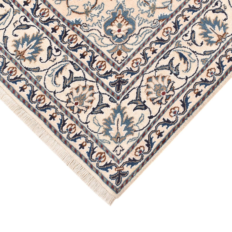 Perserteppich - Nain - 197 x 147 cm - hellbeige
