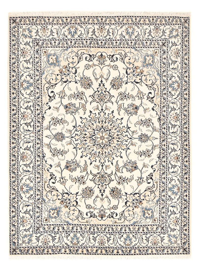 Perserteppich - Nain - 209 x 146 cm - hellbeige