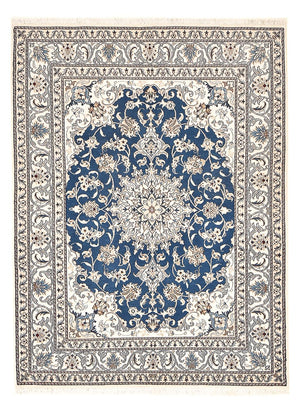 Perserteppich - Nain - 200 x 146 cm - hellblau
