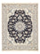 Perserteppich - Nain - 193 x 143 cm - dunkelblau
