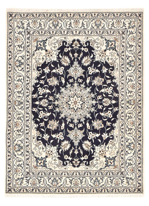 Perserteppich - Nain - 207 x 149 cm - dunkelblau