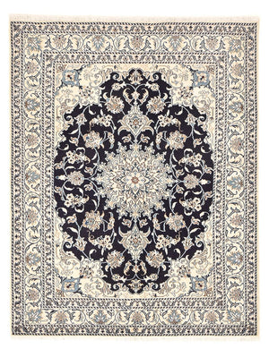 Perserteppich - Nain - 203 x 150 cm - dunkelblau