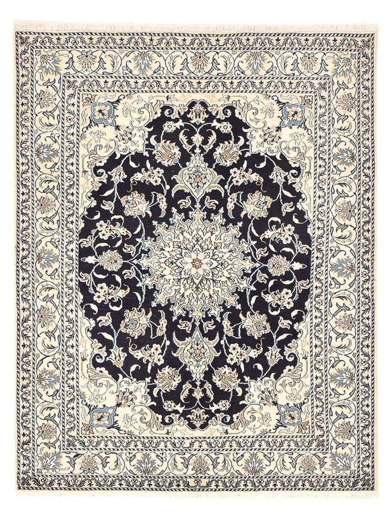 Perserteppich - Nain - 203 x 150 cm - dunkelblau