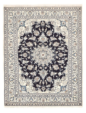 Perserteppich - Nain - 203 x 150 cm - dunkelblau
