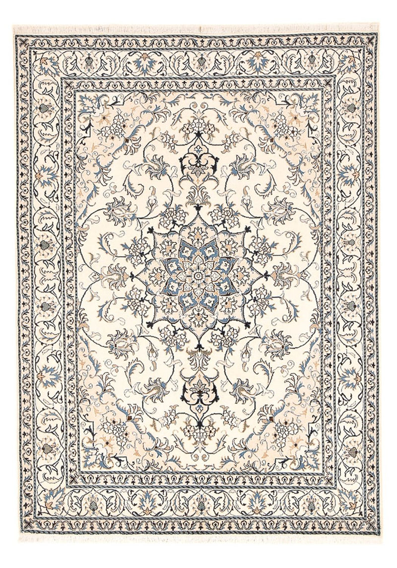 Perserteppich - Nain - 241 x 164 cm - hellbeige
