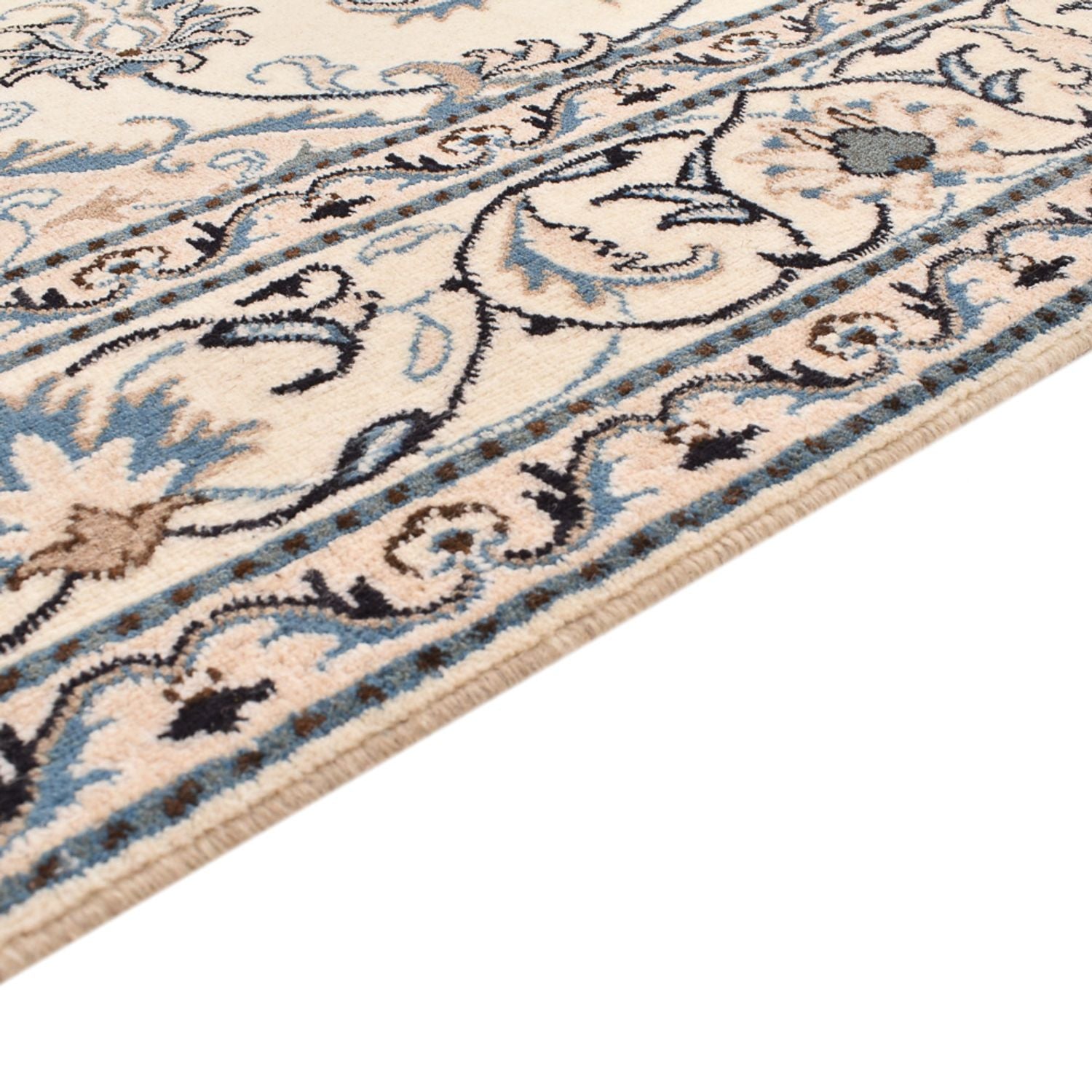 Perserteppich - Nain - 241 x 164 cm - hellbeige