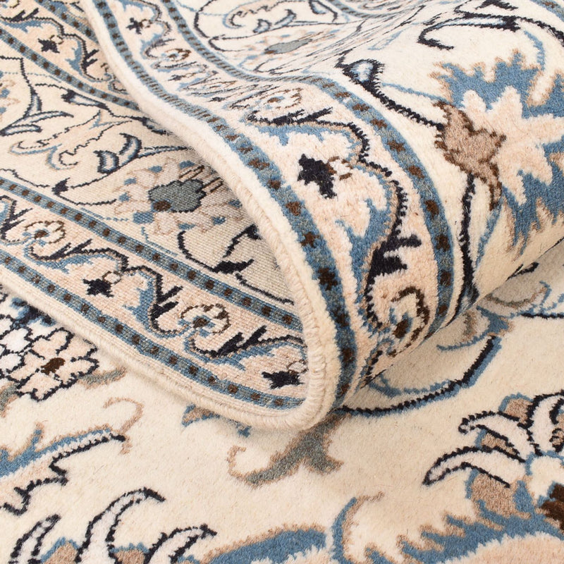 Perserteppich - Nain - 241 x 164 cm - hellbeige