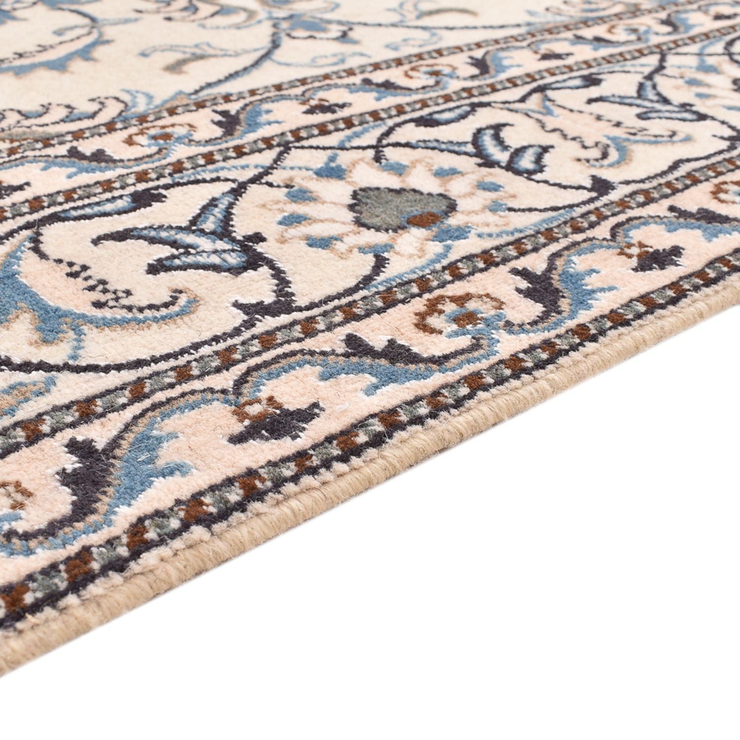 Perserteppich - Nain - 239 x 170 cm - hellbeige
