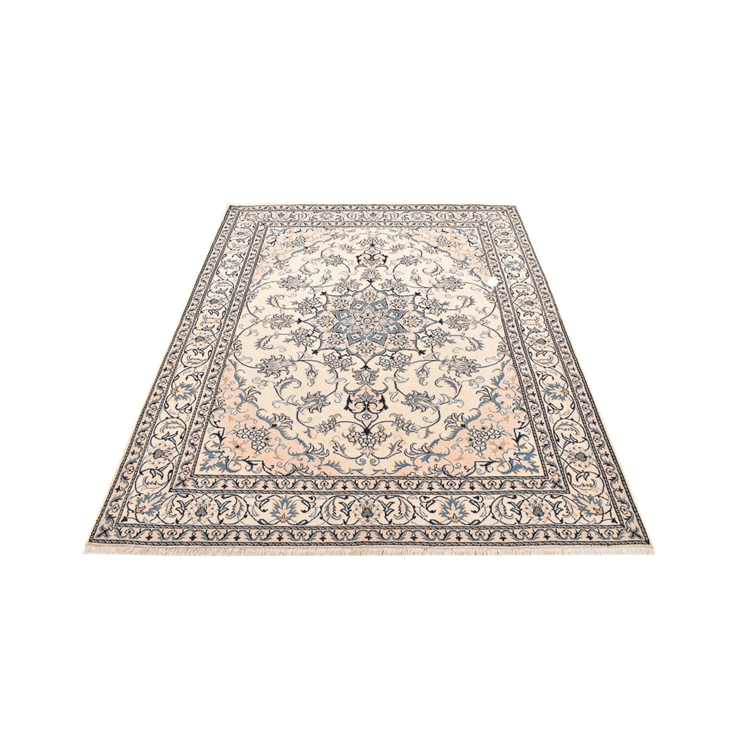 Perserteppich - Nain - 237 x 167 cm - hellbeige