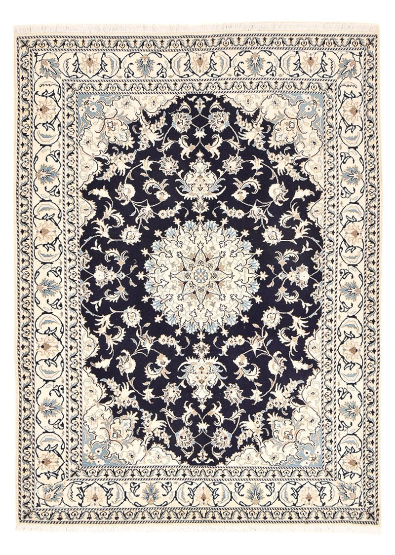 Perserteppich - Nain - 237 x 169 cm - dunkelblau