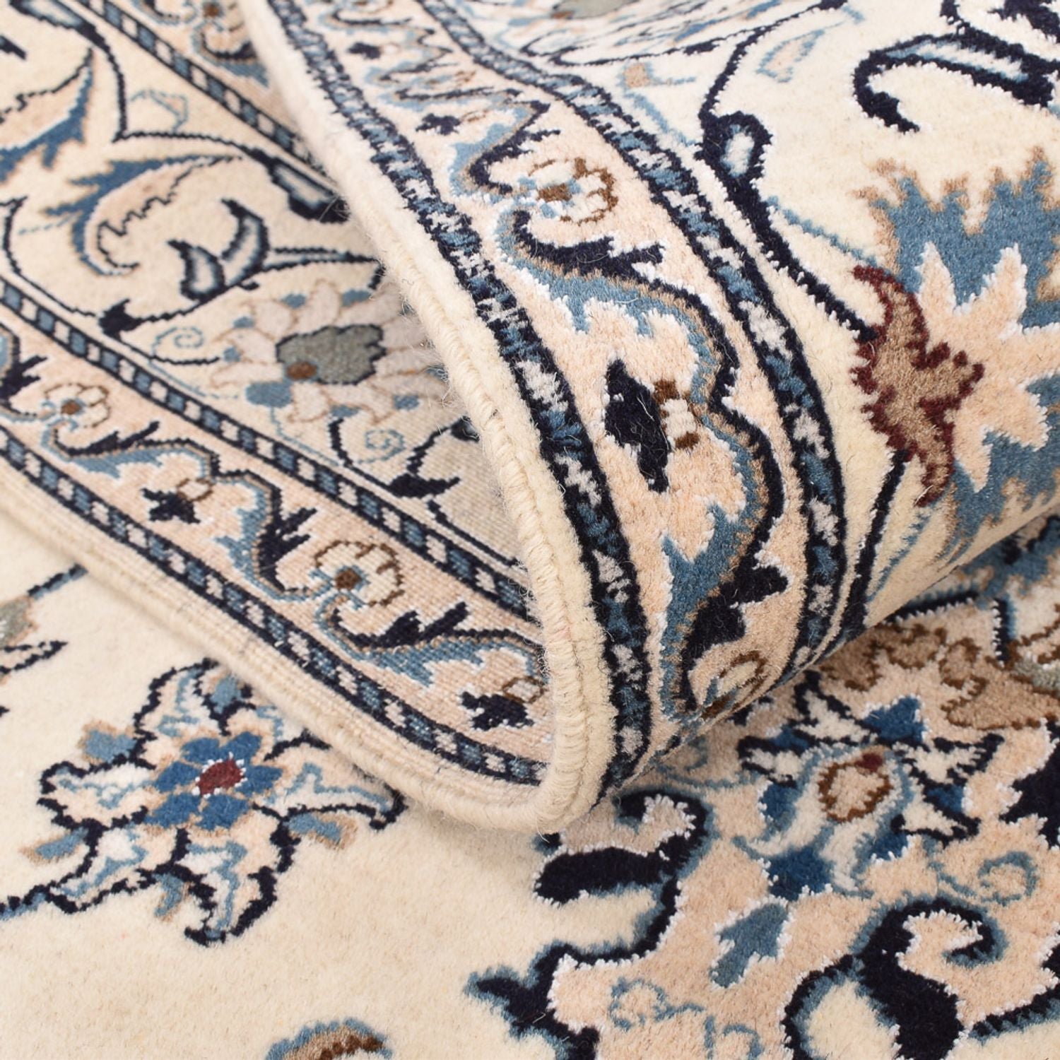 Perserteppich - Nain - 236 x 164 cm - hellbeige
